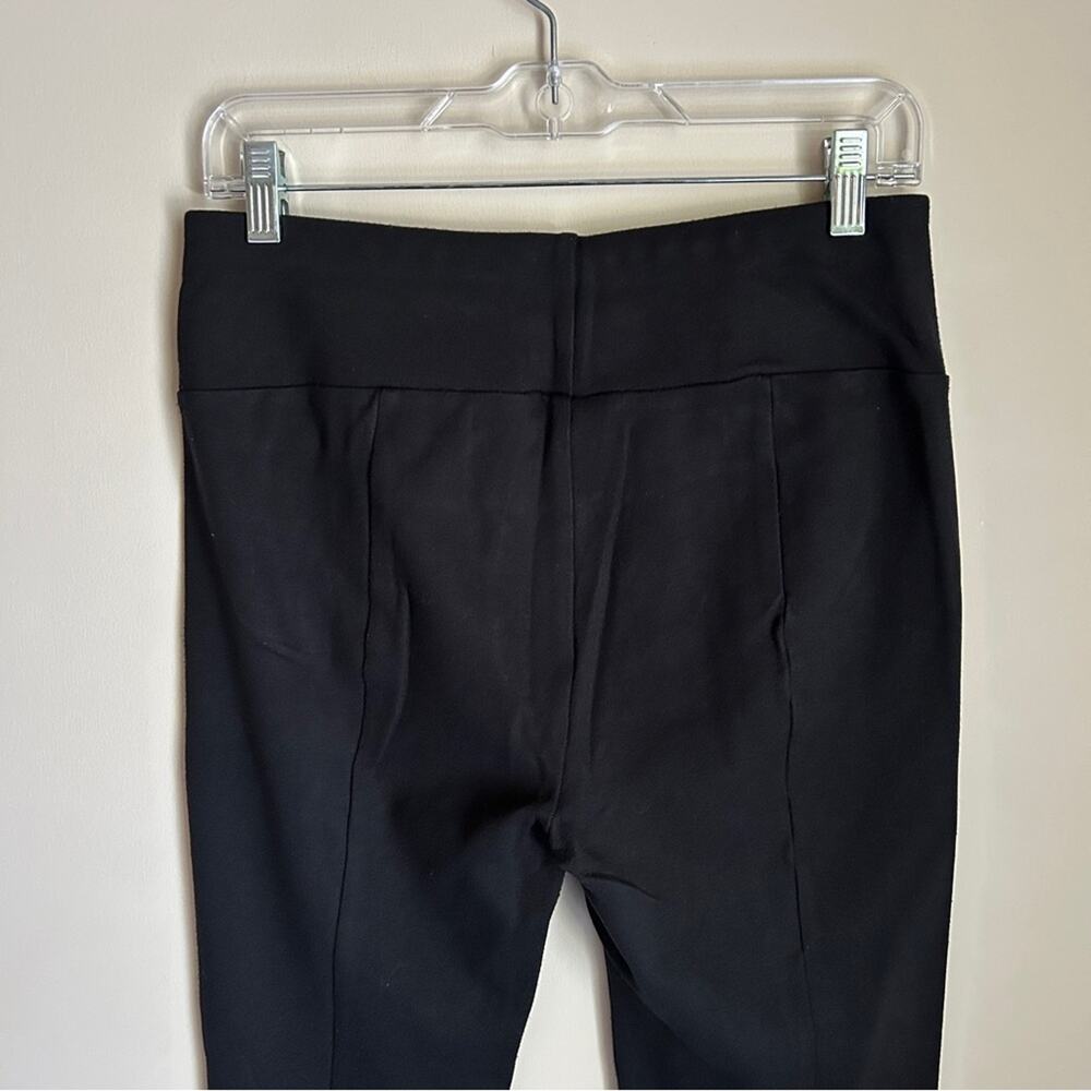 CAbi Black Mid-Rise Wide Waistband Ponte Knit Full-Length Leggings Size Medium - Picture 5 of 9